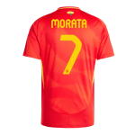Álvaro Morata NO.7 Maillot 1rd Espagne 2024