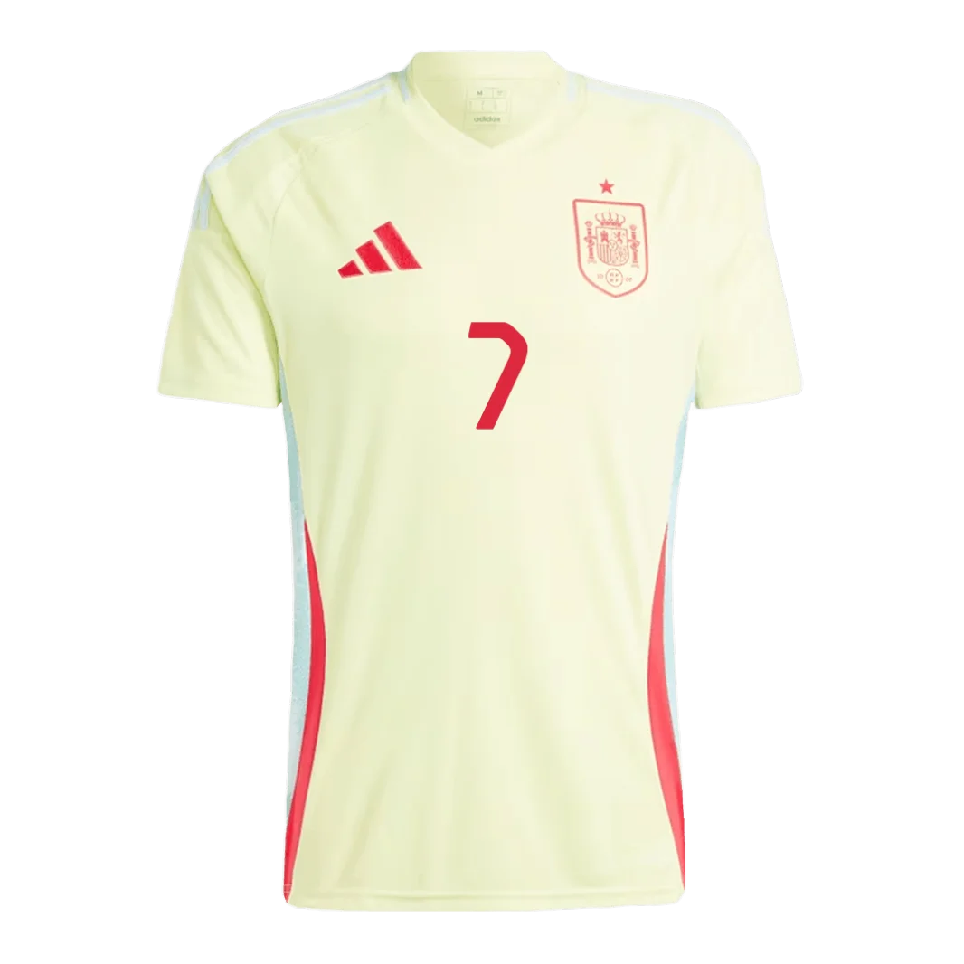 Álvaro Morata NO.7 Maillot 2rd Espagne 2024-1