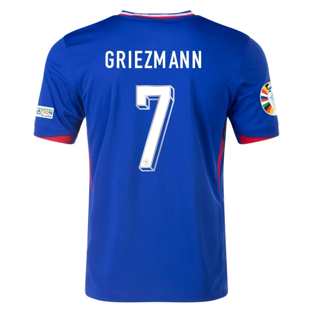 Antoine Griezmann NO.7 Maillot 1rd France 2024 Antoine Griezmann NO.7 Maillot 1rd France 2024