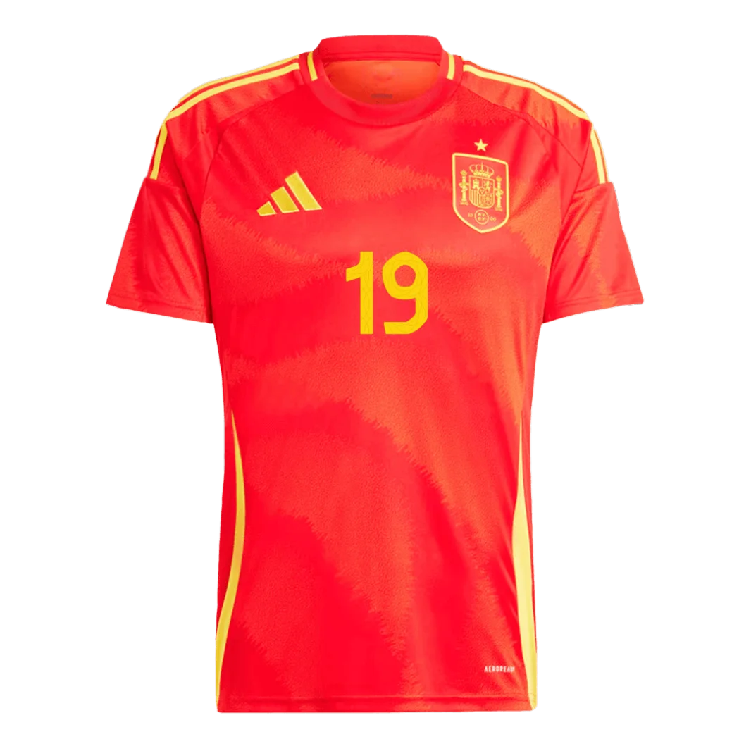 LAMINE YAMAL NO.19 Maillot 1rd Espagne 2024-1