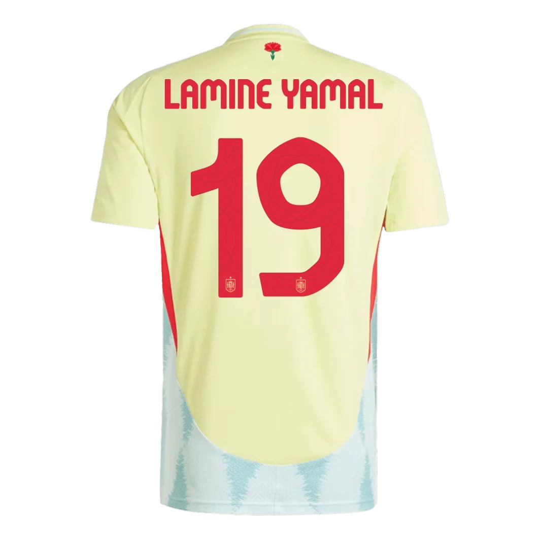 LAMINE YAMAL NO.19 Maillot 2rd Espagne 2024 LAMINE YAMAL NO.19 Maillot 2rd Espagne 2024