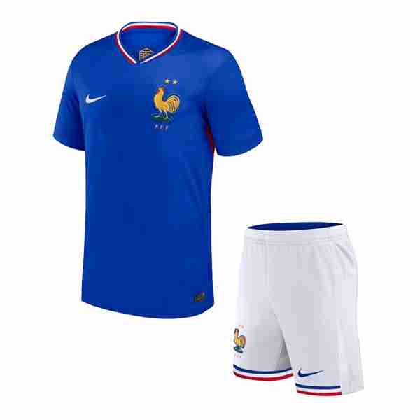 Camiseta Francia 1ª Niño 2024 Maillot 1rd Ensemble Enfant France 2024 2025