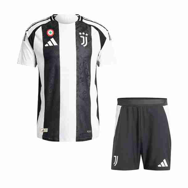 Camiseta Juventus 1ª Niño 2024-2025 Maillot 1rd Ensemble Enfant Juventus 2024 2025