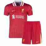 Maillot 1rd Ensemble Enfant Liverpool 2024 2025