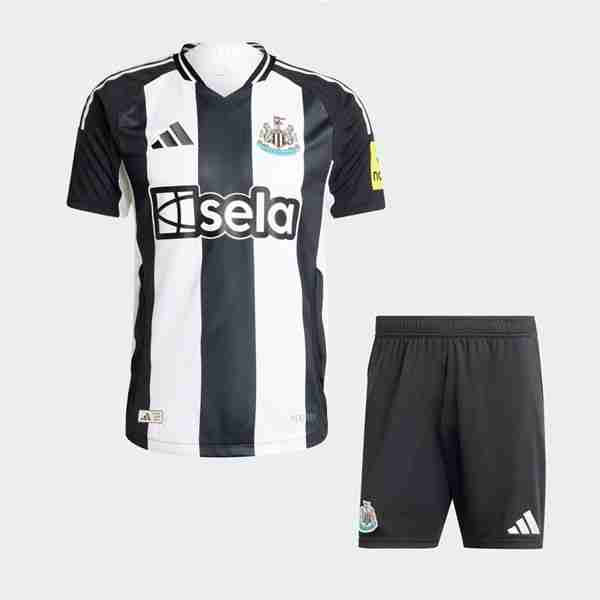 Camiseta Newcastle United 1ª Niño 2024-2025 Maillot 1rd Ensemble Enfant Newcastle United 2024 2025