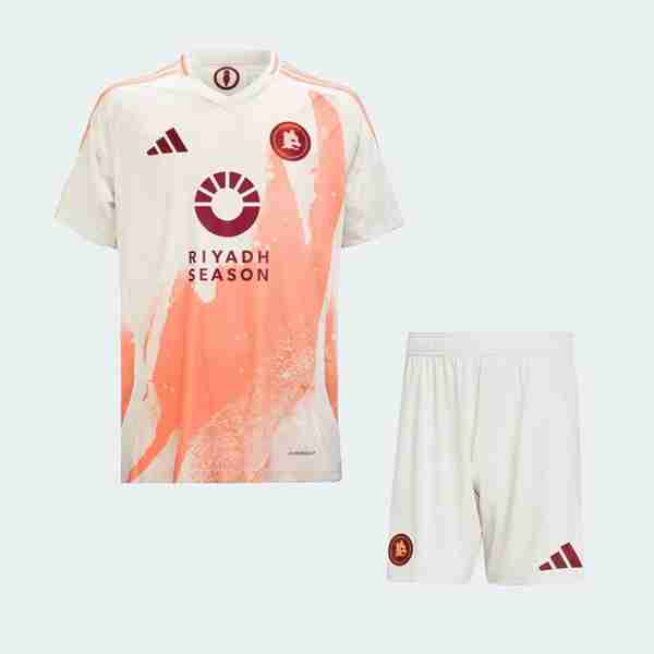 Camiseta AS Roma 2ª Niño 2024-2025 Maillot 2rd Ensemble Enfant AS Roma 2024 2025