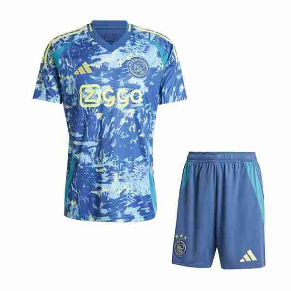 Camiseta Ajax 2ª Niño 2024-2025 Maillot 2rd Ensemble Enfant Ajax Amsterdam 2024 2025