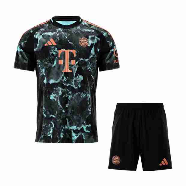 Camiseta Bayern Munich 2ª Niño 2024-2025 Maillot 2rd Ensemble Enfant Bayern Munich 2024 2025