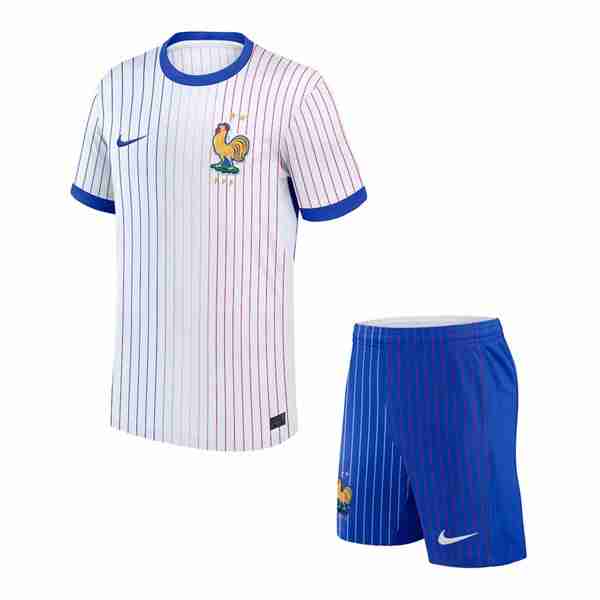 Camiseta Francia 2ª Niño 2024 Maillot 2rd Ensemble Enfant France 2024 2025
