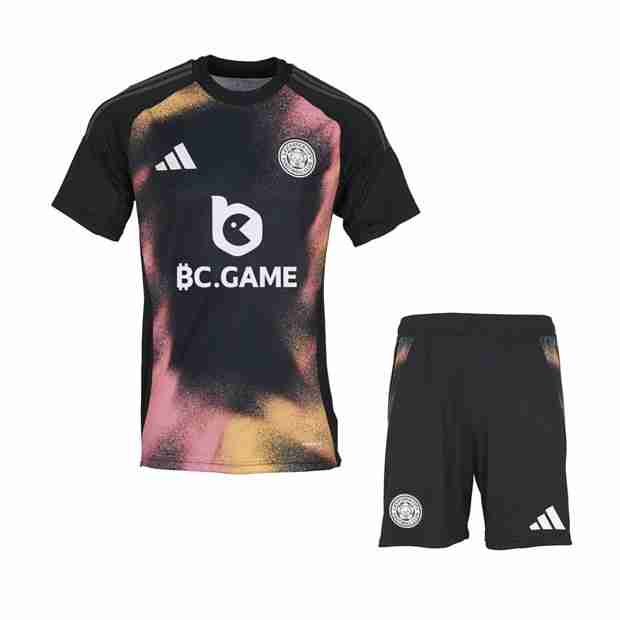 Camiseta Leicester City 2ª Niño 2024-2025 Maillot 2rd Ensemble Enfant Leicester city 2024 2025