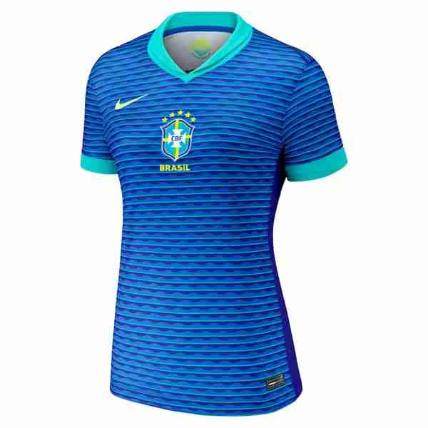 Camiseta Brasil 2ª Mujer 2024 Maillot 2rd Femme Bresil 2024