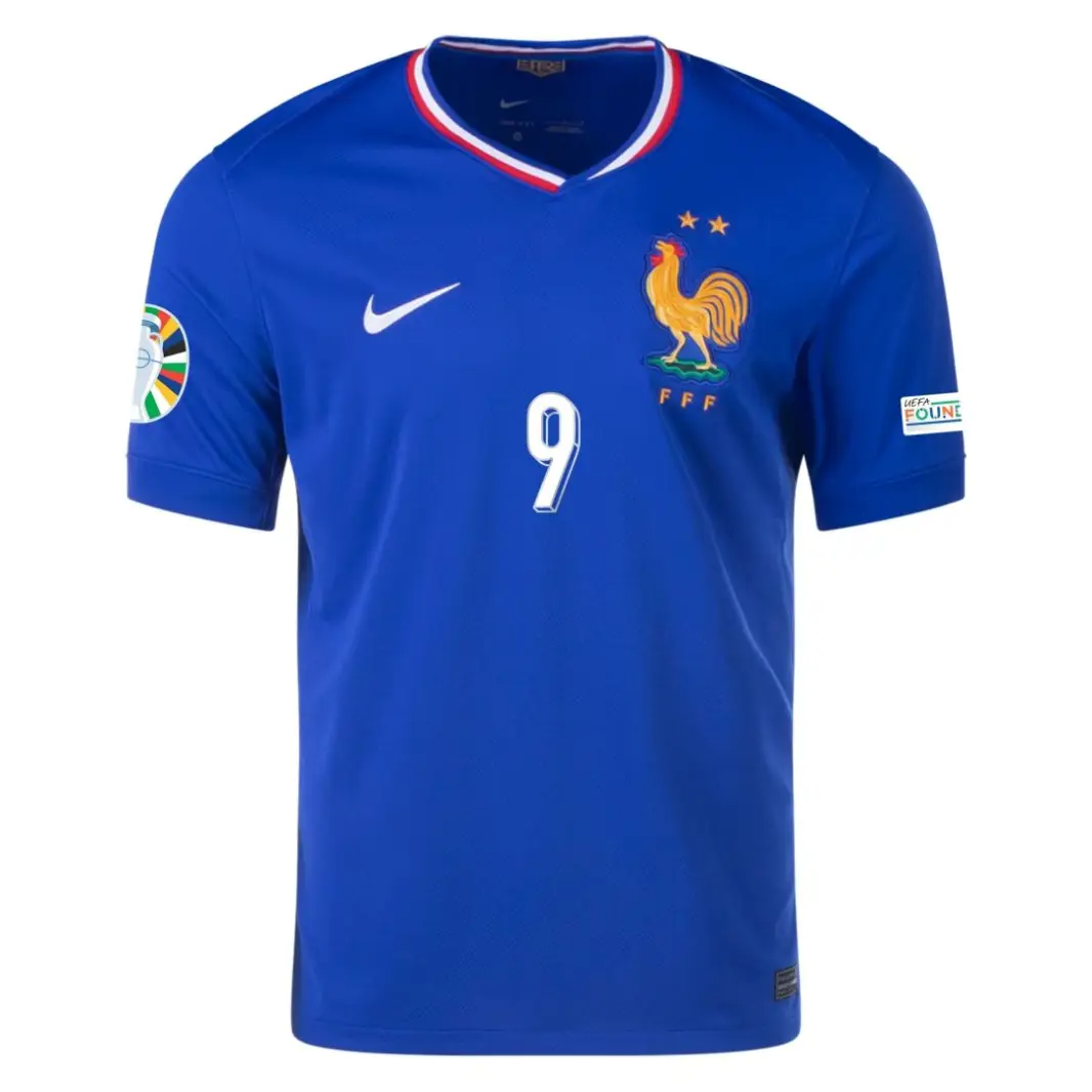 Olivier Giroud NO.9 Maillot 1rd France 2024_1