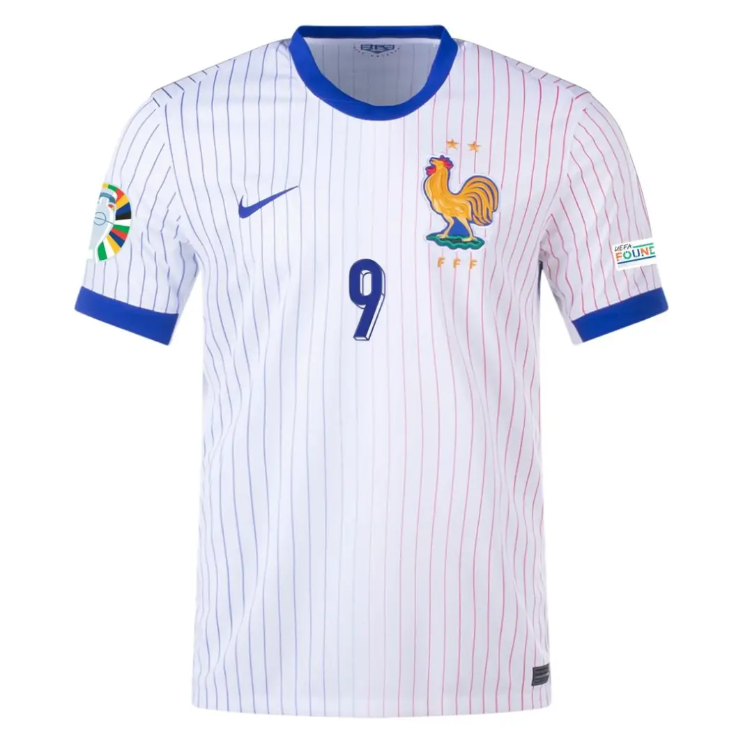 Olivier Giroud NO.9 Maillot 2rd France 2024_1