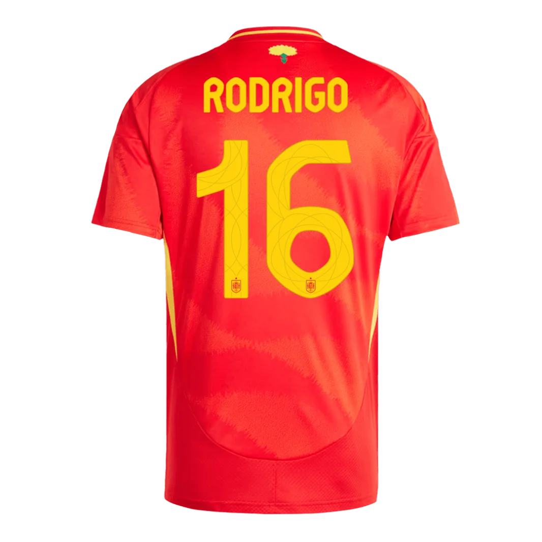 Rodrigo NO.16 Maillot 1rd Espagne 2024 Rodrigo NO.16 Maillot 1rd Espagne 2024
