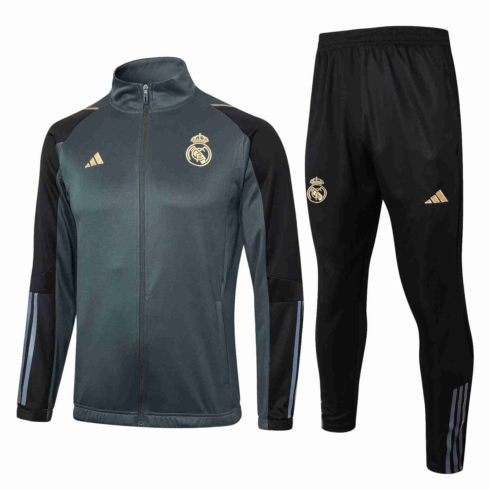 Chandal Real Madrid 2024-2025 Gris Survetement Real Madrid 2024 2025 2024 2025 Gris