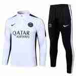 Sweat Entrainement Paris Saint Germain 2024 2025 Blanc