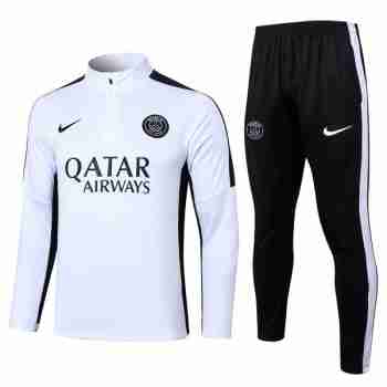 Sweat Entrainement Paris Saint Germain 2024 2025 Blanc