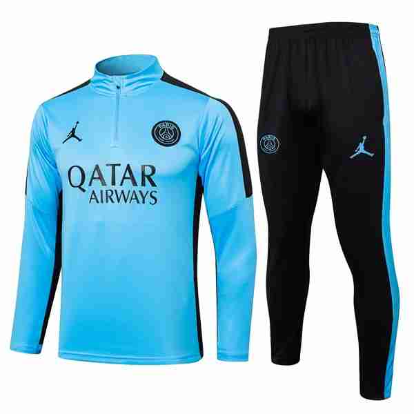 Sudadera De Training PSG 2024-2025 Azul 2 Sweat Entrainement Paris Saint Germain 2024 2025 Bleu