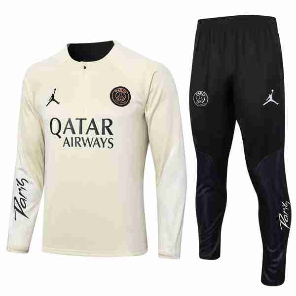 Sudadera De Training PSG 2024-2025 Amarillo Sweat Entrainement Paris Saint Germain 2024 2025 Jaune