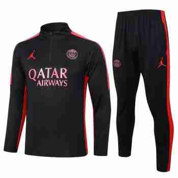 Sweat Entrainement Paris Saint Germain 2024 2025 Noir Rosa