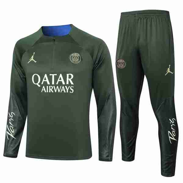 Sudadera De Training PSG 2024-2025 Verde Sweat Entrainement Paris Saint Germain 2024 2025 Vert