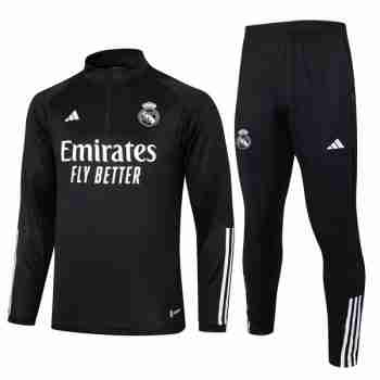 Sweat Entrainement Real Madrid 2024 2025 Noir