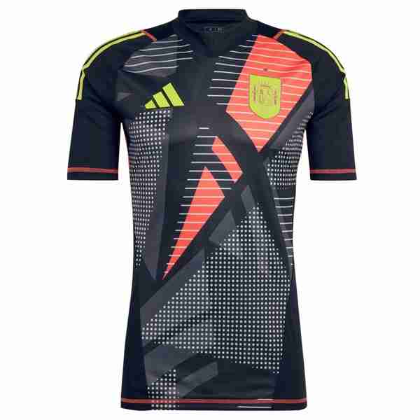 Tailandia Camiseta España 1ª Portero 2024 Thailande Gardien Maillot 1rd Espagne 2024