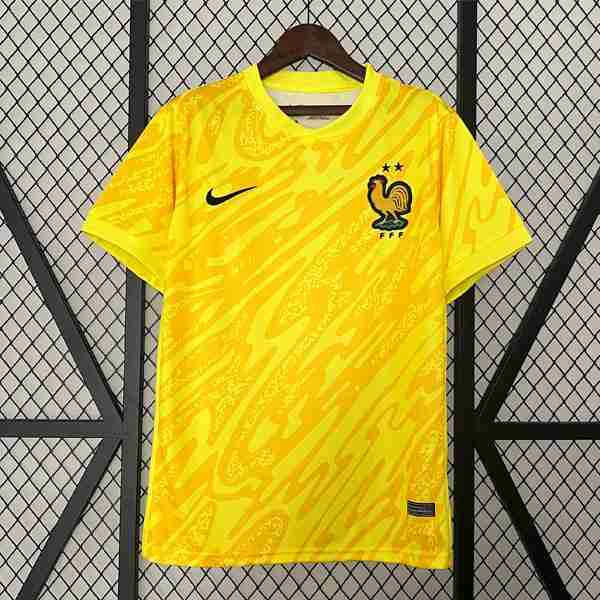 Tailandia Camiseta Francia Portero 2024 Thailande Gardien Maillot France 2024