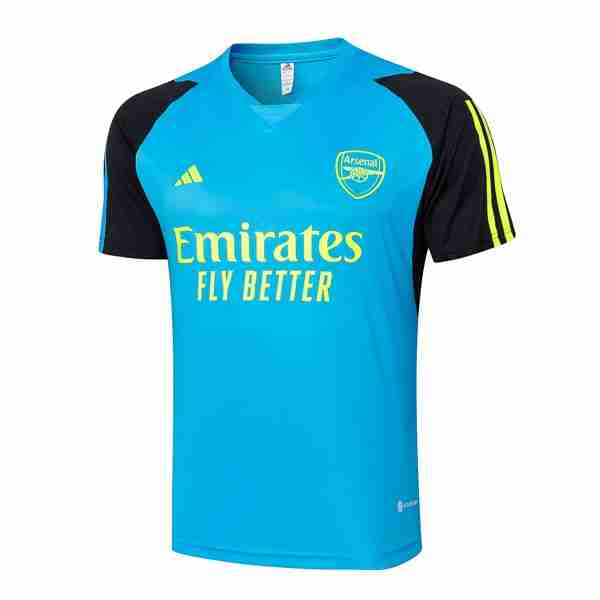 Camiseta Entrenamiento Arsenal 2024-2025 Azul Negro Thailande Maillot Entrainement Arsenal 2024 2025 Bleu Noir