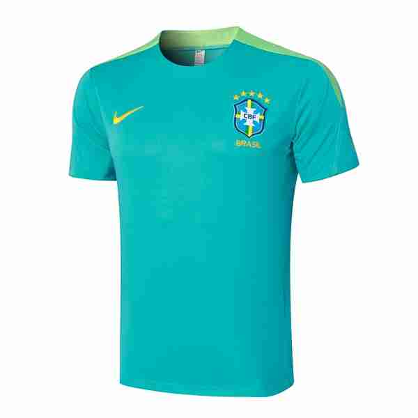 Camiseta Entrenamiento Brasil 2024-2025 Azul Thailande Maillot Entrainement Bresil 2024 2025