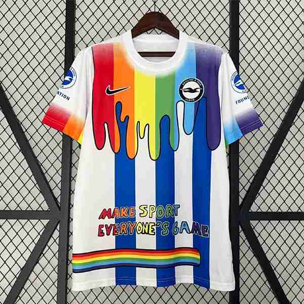 Camiseta Brighton Entrenamiento 2024-2025 Thailande Maillot Entrainement Brighton 2024 2025