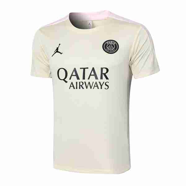 Camiseta Entrenamiento PSG 2024-2025 Amarillo Thailande Maillot Football Entrainement Paris Saint Germain 2024 2025 Jaune