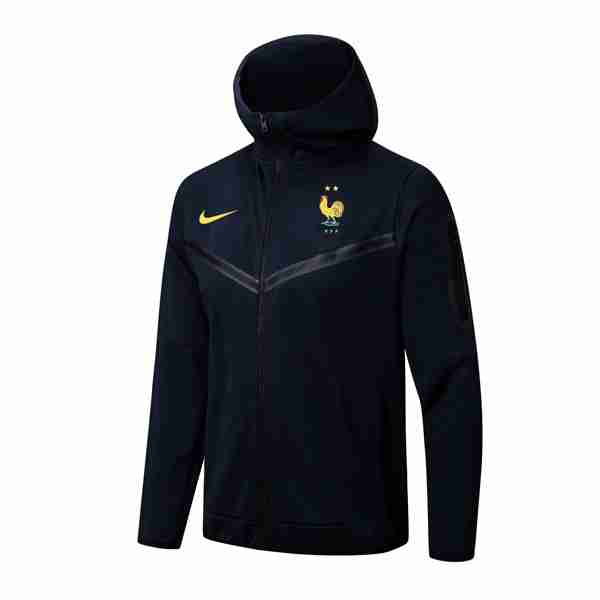 Chaqueta Con Capucha Francia 2024 2025 Azul Veste a Capuche France 2024 2025 Bleu