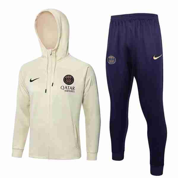 Chandal Con Capucha PSG 2024 2025 Amarillo Survetement A Capuche Paris Saint Germain 2024 2025 Jaune