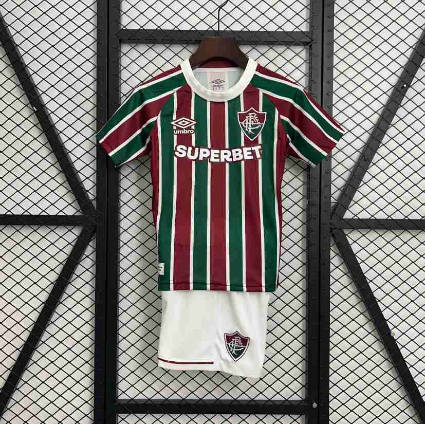 Maillot 1rd Ensemble Enfant Fluminense 2025 2026 Maillot 1rd Ensemble Enfant Fluminense 2025 2026