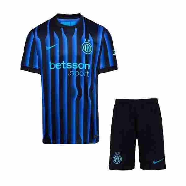 Camiseta Inter Milan 1ª Niño 2025-2026 Maillot 1rd Ensemble Enfant Inter Milan 2025 2026 1