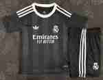 Maillot Gardien Ensemble Enfant Real Madrid 2025 2026 Noir