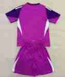 Maillot Gardien Ensemble Enfant Real Madrid 2025 2026 Purpura