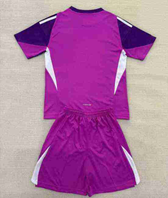 Maillot Gardien Ensemble Enfant Real Madrid 2025 2026 Purpura_1