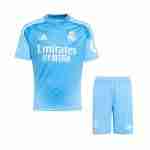 Maillot Gardien Ensemble Enfant Real Madrid 2025 26 Bleu