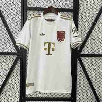 Thailande Maillot 125th Bayern Munich 2025 2026 Blanc