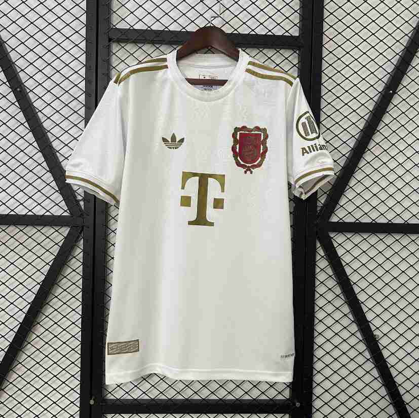 Thailande Maillot 125th Bayern Munich 2025 2026 Blanc Thailande Maillot 125th Bayern Munich 2025 2026 Blanc