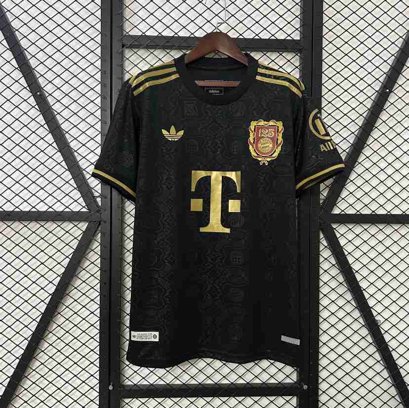 Thailande Maillot 125th Bayern Munich 2025 2026 Noir Thailande Maillot 125th Bayern Munich 2025 2026 Noir