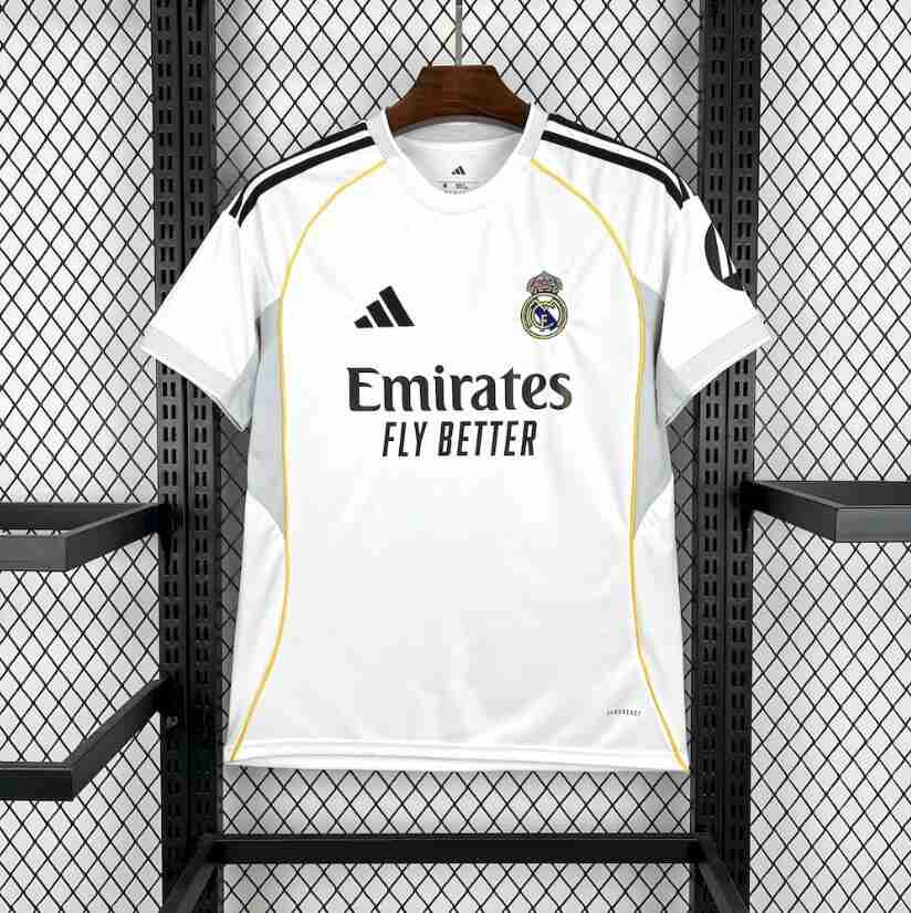 Thailande Maillot 1rd Real Madrid 2025 2026 Thailande Maillot 1rd Real Madrid 2025 2026