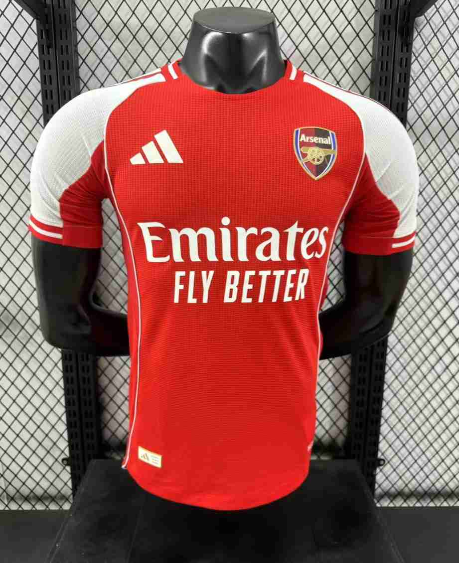 Version Joueur Maillot 1rd Arsenal 2025 2026 Version Joueur Maillot 1rd Arsenal 2025 2026