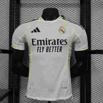 Version Joueur Maillot 1rd Real Madrid 2025 2026