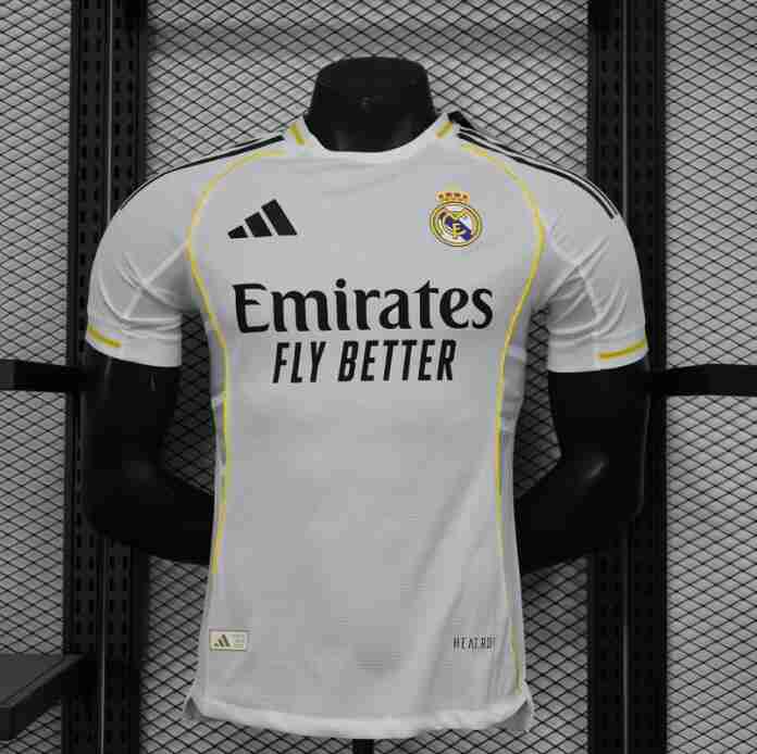 Version Joueur Maillot 1rd Real Madrid 2025 2026 Version Joueur Maillot 1rd Real Madrid 2025 2026