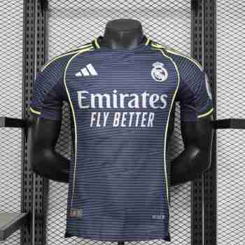 Version Joueur Maillot 2rd Real Madrid 2025 2026