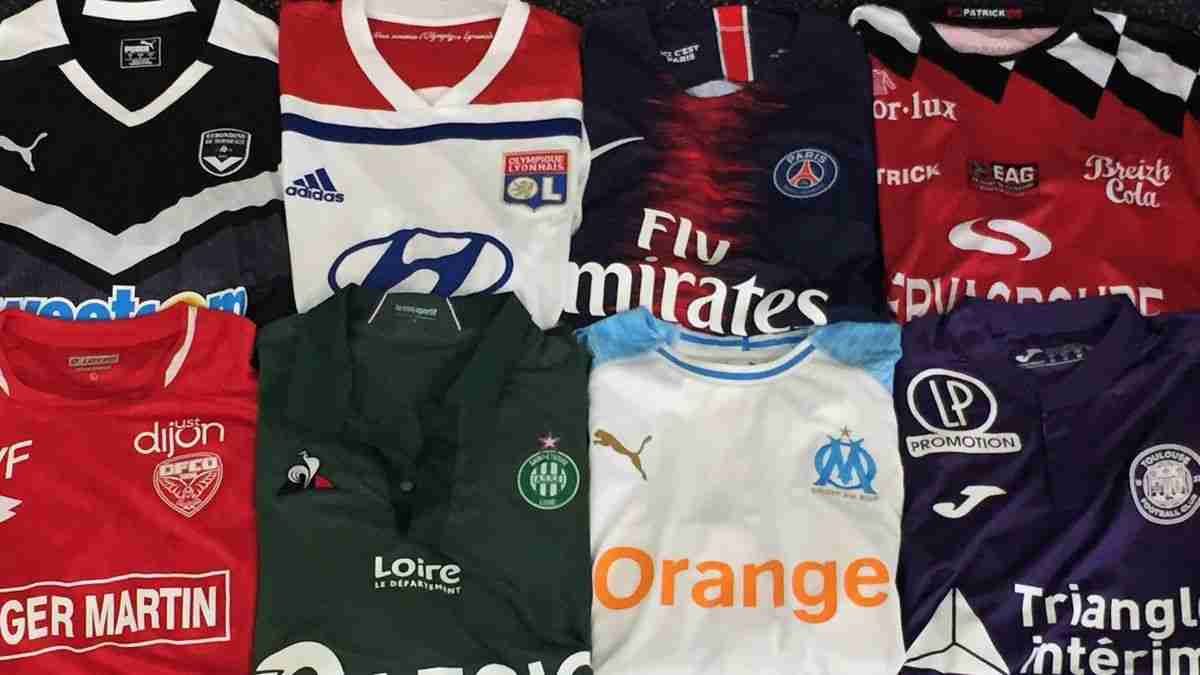 maillot de foot de ligue 1