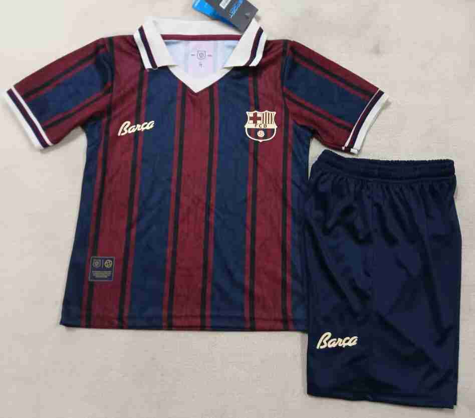 Maillot 125th Ensemble Enfant Barcelone 2025 2026 Maillot 125th Ensemble Enfant Barcelone 2025 2026